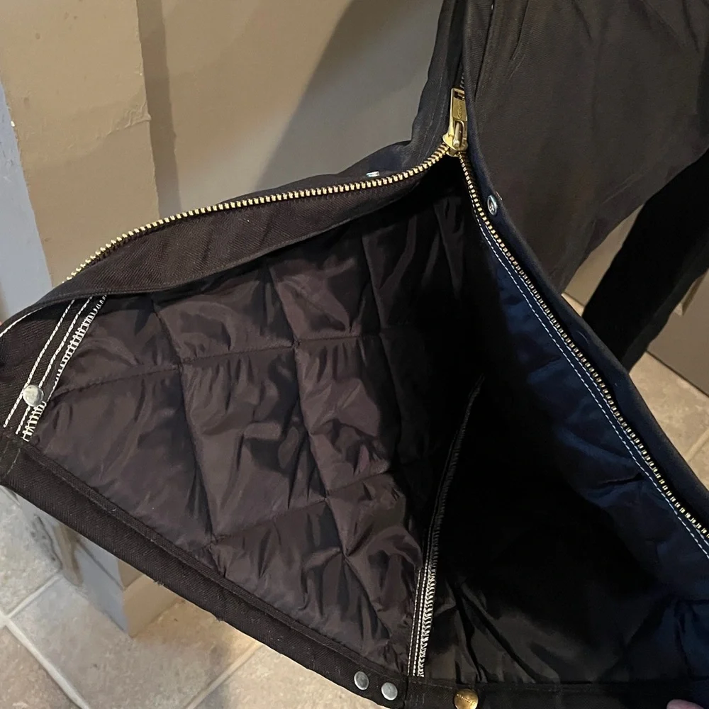 Carhartt Black Bib Overalls - Picture 5 of 6